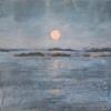 Moonrise Over Penobscot, 2012
Encaustics on Wood Panel
6" x 6"