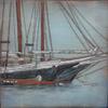 Schooners Merchantile & Grace Bailey, 2012
Encaustics on Wood Panel
6" x 6"